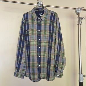 Vintage Stussy Plaid Button Down Shirt